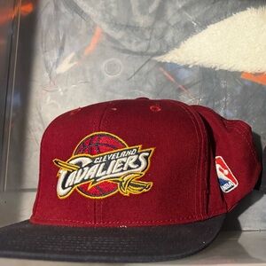Cleveland Cavaliers Adidas Youth Snapback Hat Size 8–20 – Burgundy